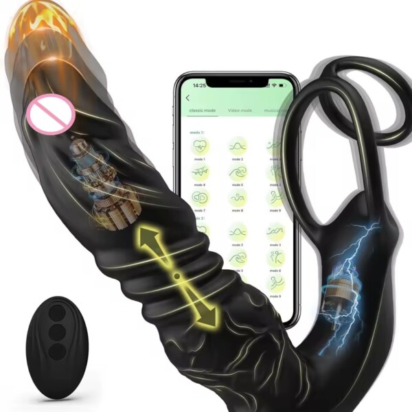 APP Controled Prostate Massager