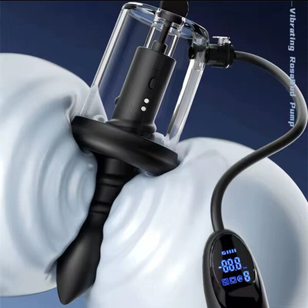 Vibrating Butt Plug Vacuum Sucker Prostate massager