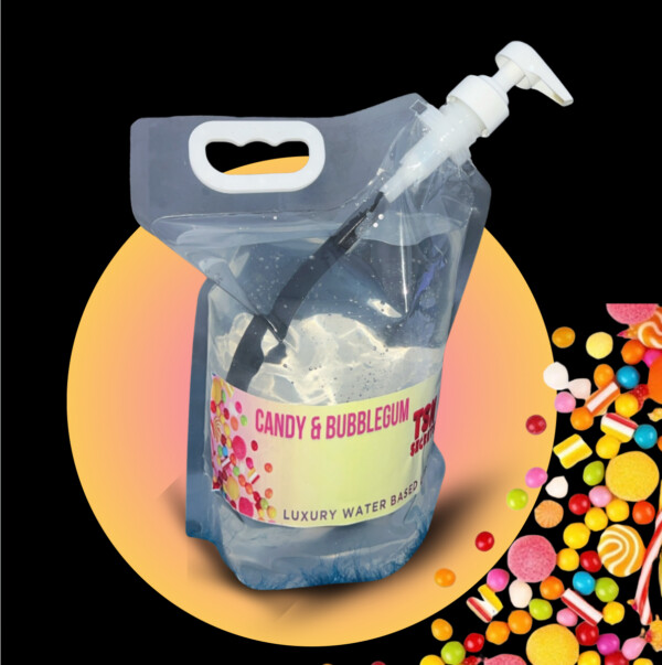 Candy & bubblegum Flavored Water Based Lube 3 Ltrs